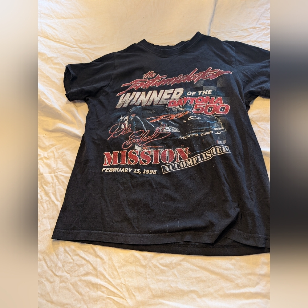 2/20$ Nascar Black Daytona 500 Graphic Tee - Short Sleeve